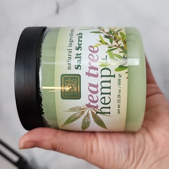 🎉HP!🎉☘️🌿 Tea Tree & Hemp salt scrub & face mist - Picture 4 of 6